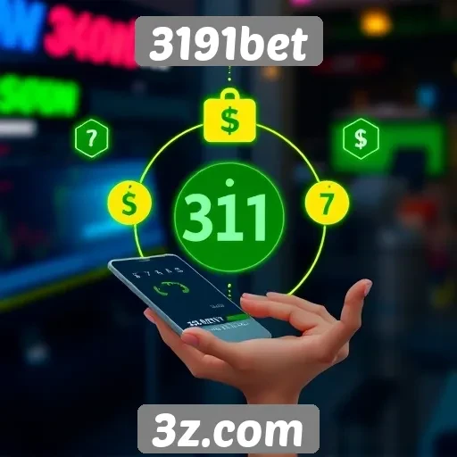 Funcionamento do sistema de pagamentos em 3191bet